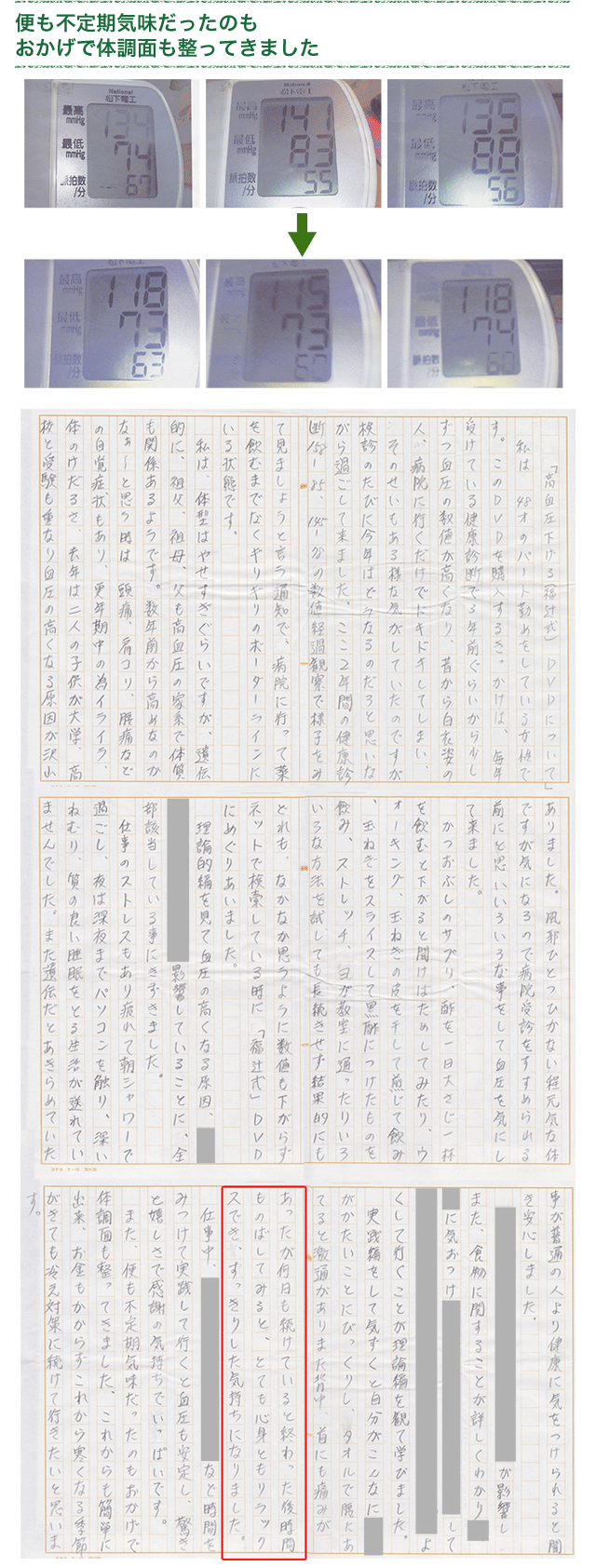 1分ねころぶ即効高血圧下げるDVDお客様の声19